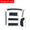 POETRYXIAO Hard Top Seal Kit,Foam Blocker for 2011-2014 Jeep Wrangler JK,Weather Stripping OE Reference 68026937AB