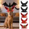 Halloween Pet Horns Adjustable for Cats Dogs Funny Party Hats Cute Devil Costume Trick or Treat Gear Satanic Pet Accessories