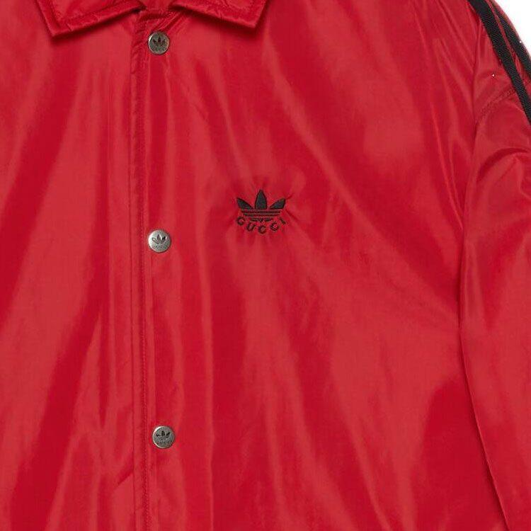 GUCCI x Adidas Originals Adidas X Gucci Collaboration Collection SS23 Jackets & Coats Men's Red 727337-ZALJ1-6482