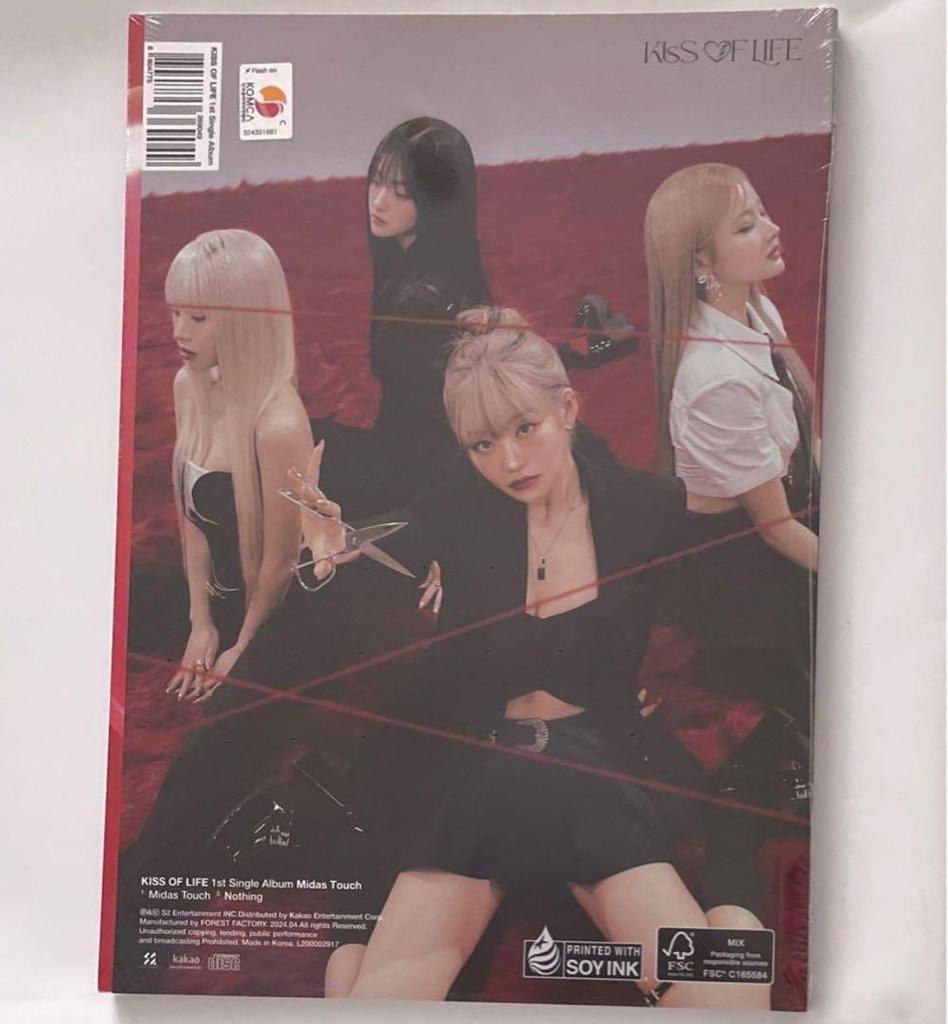 [USED] KISS OF LIFE Kiop MidasTouch Album
