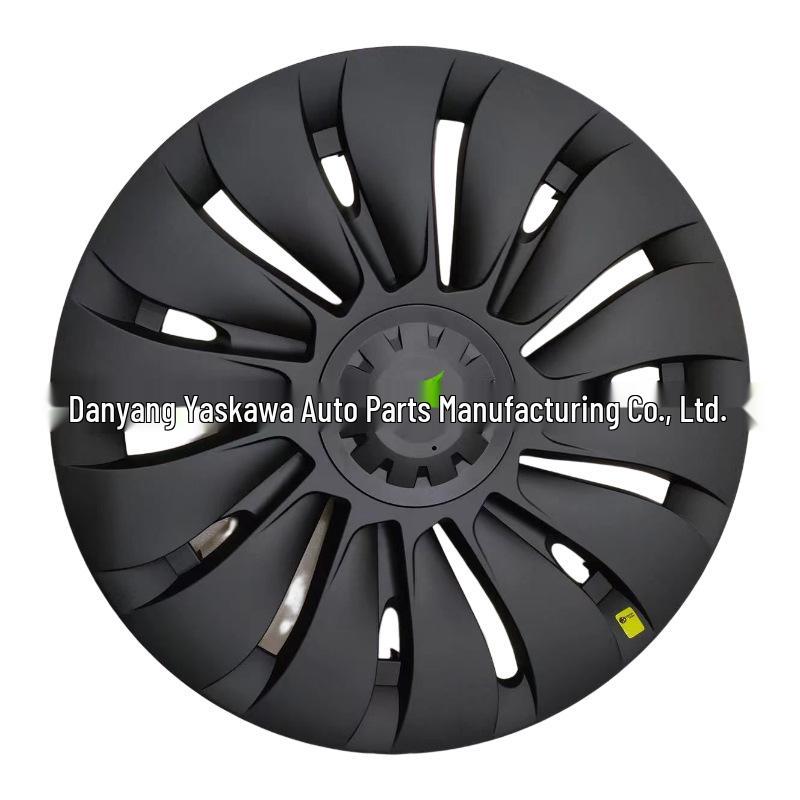 Tesla 19-Inch Model Y Full Wrap-Around Symmetrical Wheel Hubcap Cover