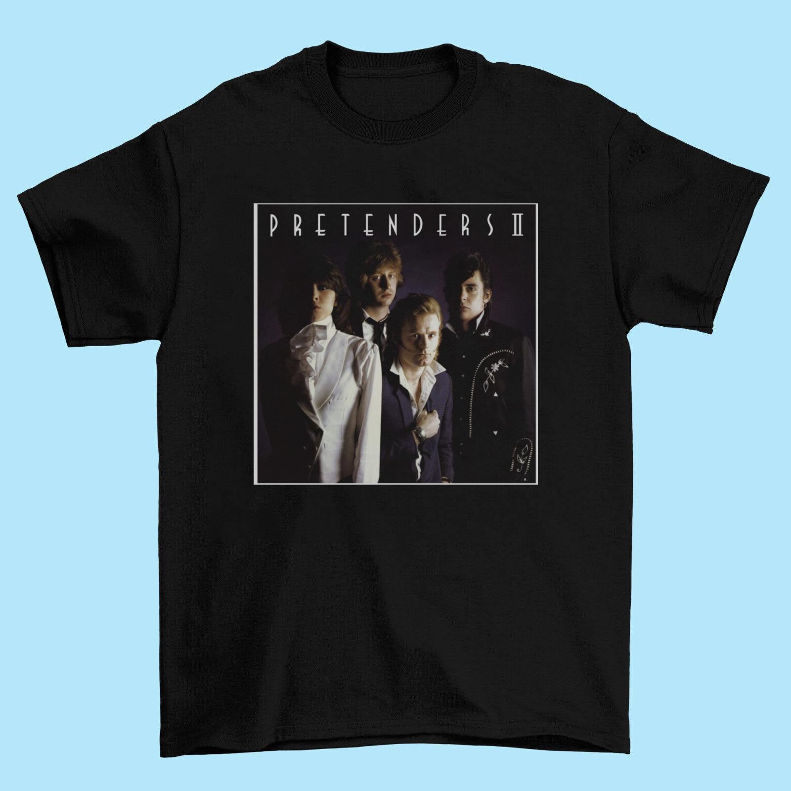 

Футболка унисекс из плотного хлопка The Pretenders Band Pretenders Ii M