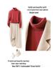 Women's 2026 Cashmere Knit High Neck Sweater - Autumn/Winter Short Top