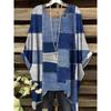 Fashion New Arrival Plus Size Bastet Egyptian Cat Goddess Print Women's Top Elegant Casual Style Round Neck Long Sleeve T-Shirt