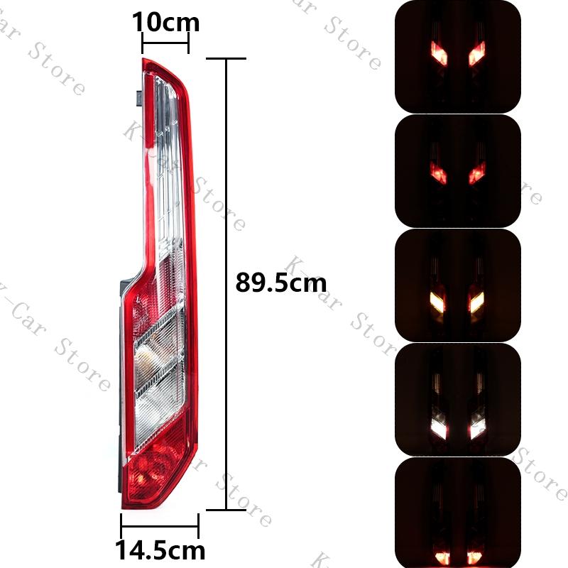 For Ford Transit Custom 2013-2025 Tail Light Brake Light Turn Signal Lamp Rear Bumper Light Car Accessorie BK21-13404-AG