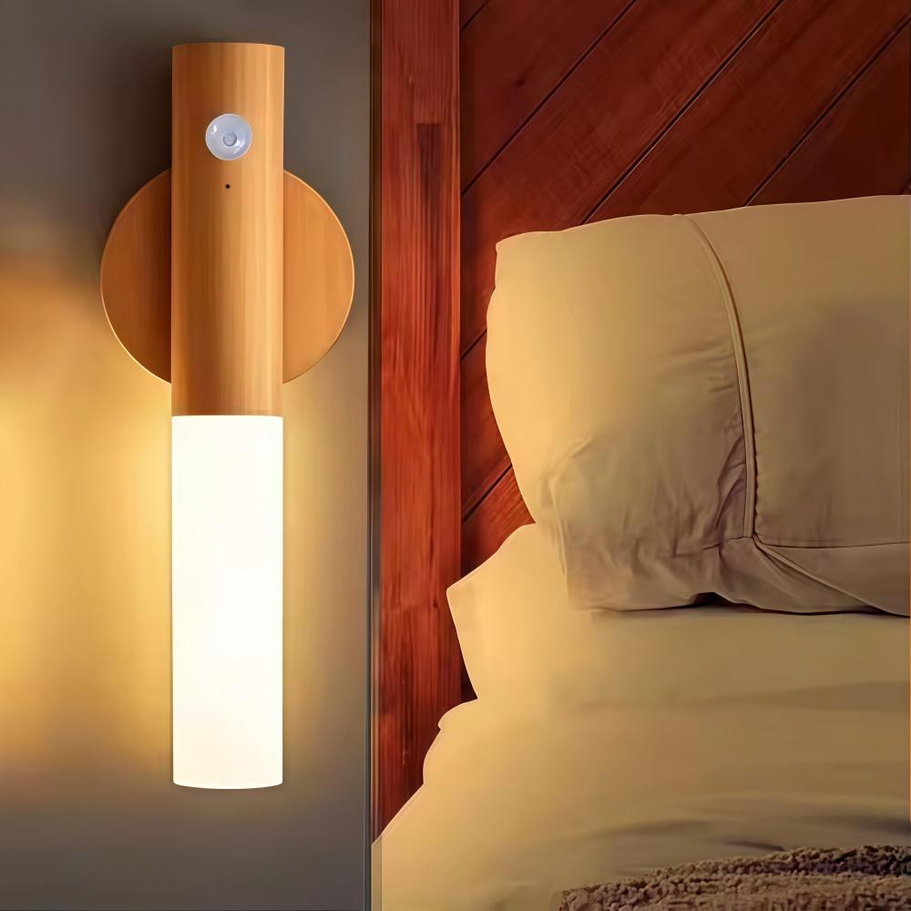 LED Night Light USB Charging Intelligent Human Induction For Bedside Cabinet Home Wardrobe Lighting Motion Sensor Light Led Lamp