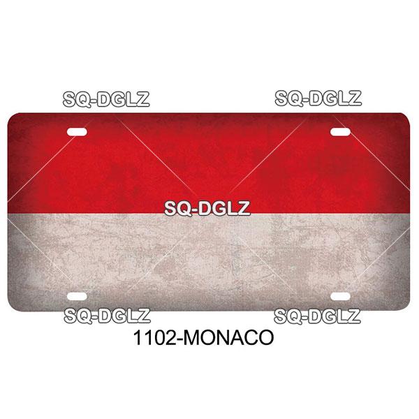 [SQ-DGLZ] M-P Country Flag 15x30cm Metal Sign Vintage Plaque Tin Sign Wall Decor For Bar Pakistan/Netherlands/Malaysia
