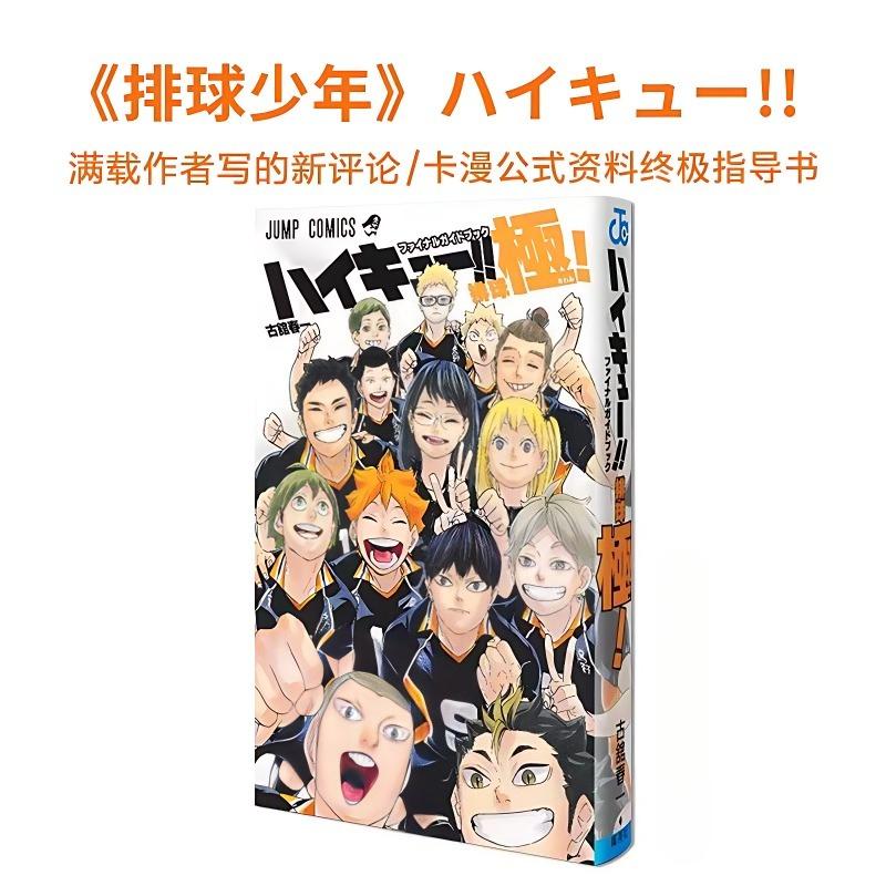 Japan Anime Haikyu!! Art Collection Cartoon Manga Book Japanese Edition Comic Official Formula Set Book