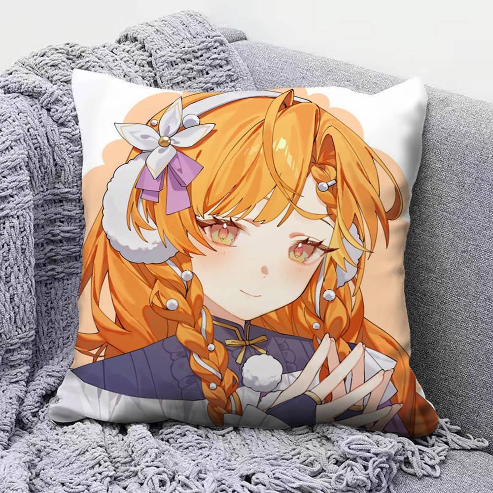 Wuthering Waves WuWa SIGRIKA Pillow Covers Home Sofa Cushion Covers and Aecorative Custom