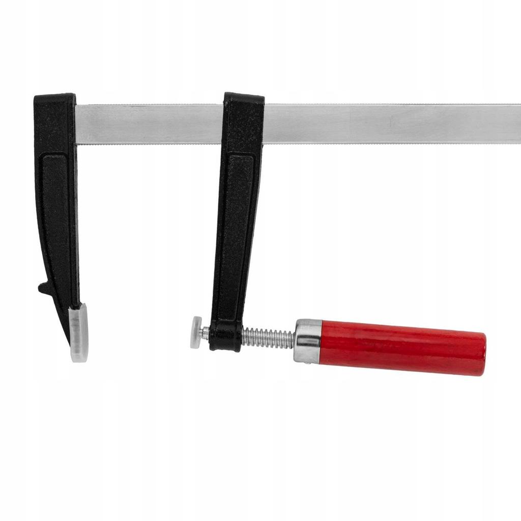 Ścisk stolarski śrubowy metalowy typ F 200x50 mm precyzyjny 1 szt.