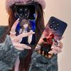 Arknights Amiya Mobile Phone Case for Xiaomi 15 14 13 12 Mi 11 T Ultra Lite Pro S X 5G Colour Printing Protective Luxury Pretty