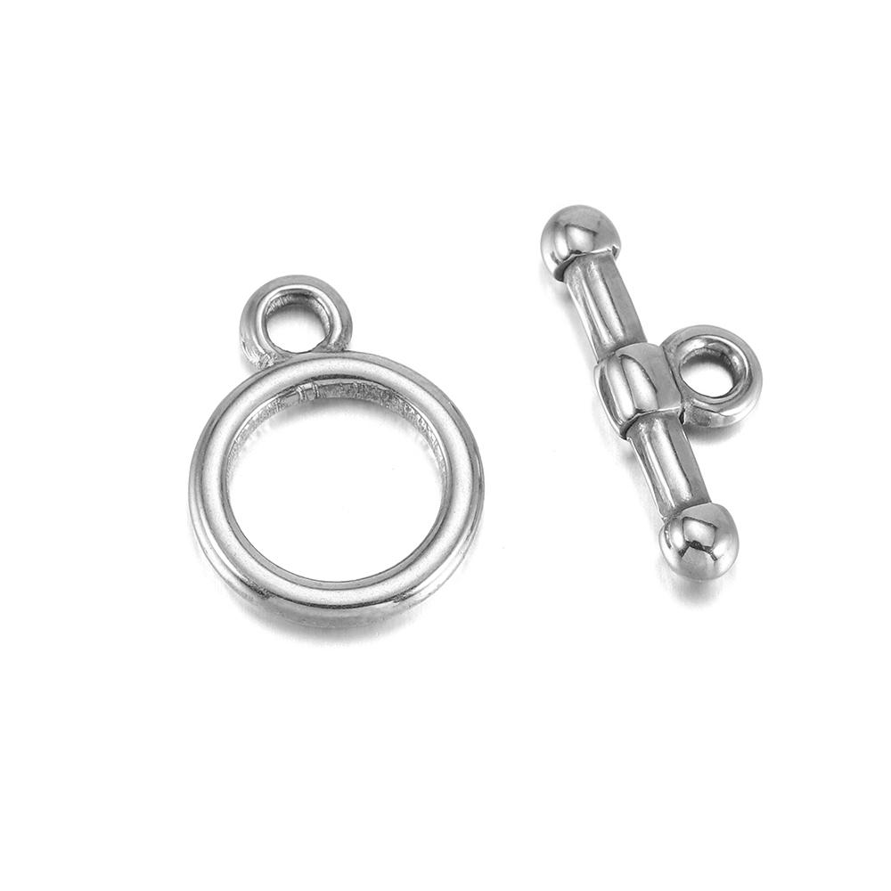 3set/lot 16 Style Stainless Steel OT Clasps Connectors for DIY Bracelet Necklace Jewelry Findings Making Supplies Accessories