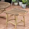 Adult Rattan Rocking Recliner for Garden, Balcony, or Courtyard