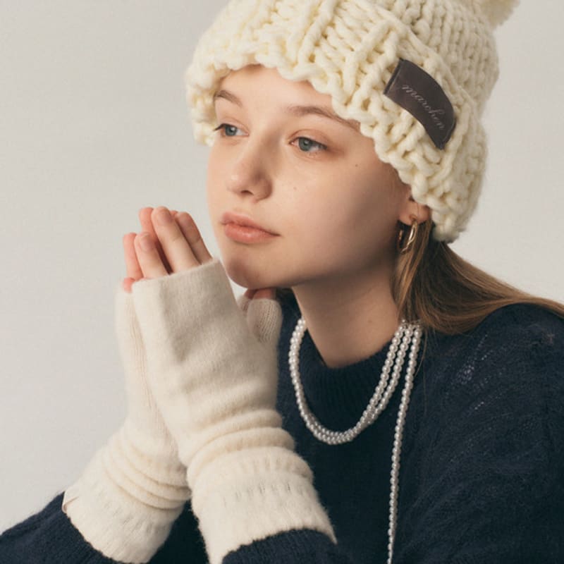 Marchen Long Fingerless Warmer_7color