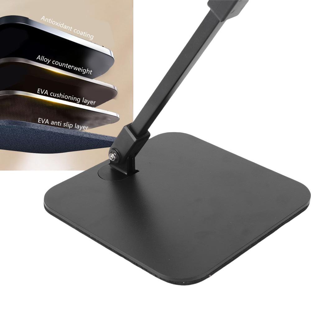 Included Hex Wrench Adjustable Long Arm Stand for 3.5 to 12 Inch Smartphones Tablets Desktop Use
