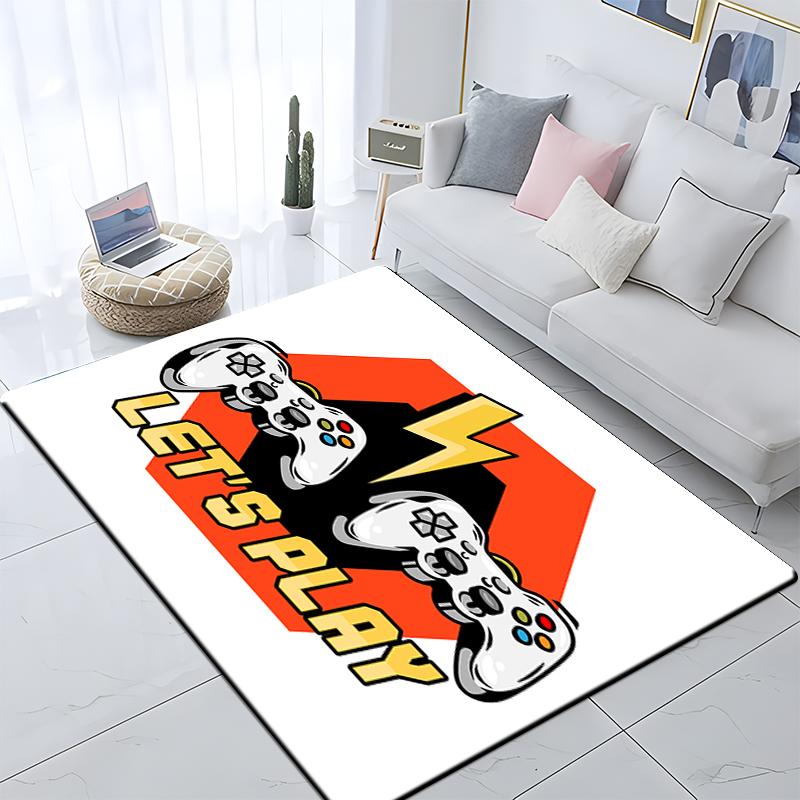 Game Handle Carpet Yoga Living Room Crawling Mat Doormat  Living Room Area Rug Games Area Washroom Floor Mat Cute Rug Doormat