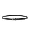 MAISONMARAIS [3rd Reorder] Slim Belt, Black