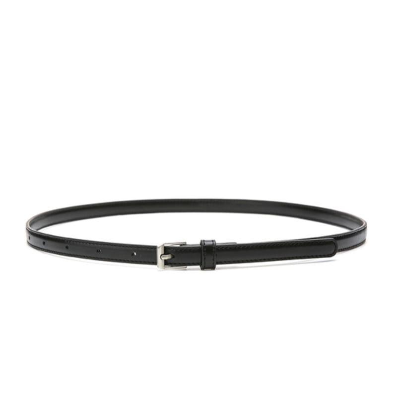 

MAISONMARAIS [3rd Reorder] Slim Belt, Black M