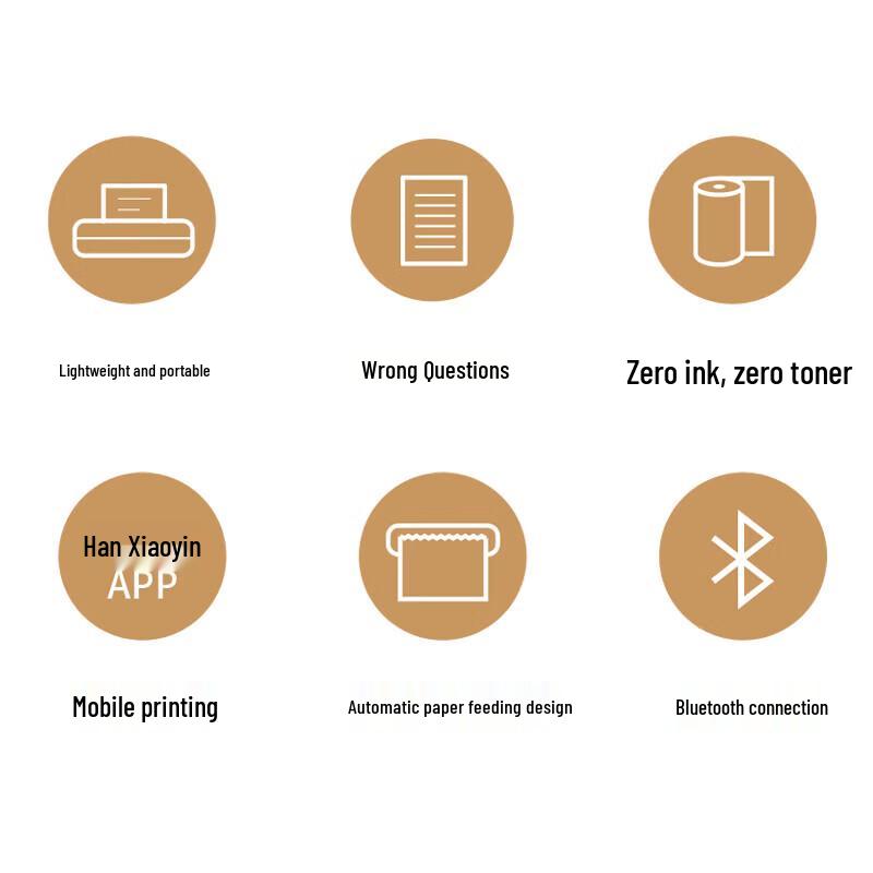 HPRT MT666 Portable A4 Bluetooth Printer CN Plug (adapter Included)