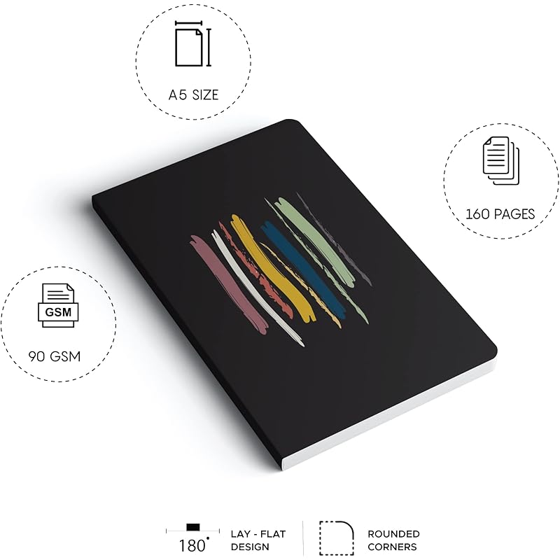 

Factor Notes A5 Notebook: Ruled | 90 Gsm | 160 Pages (Flawed) a5