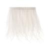 Women's Fashion Crafts Accessories Feathers Ribbon 1 Meter Long Ostrich Feathers Trim 8-10 CM Wide Plumes Ribbon Selvage