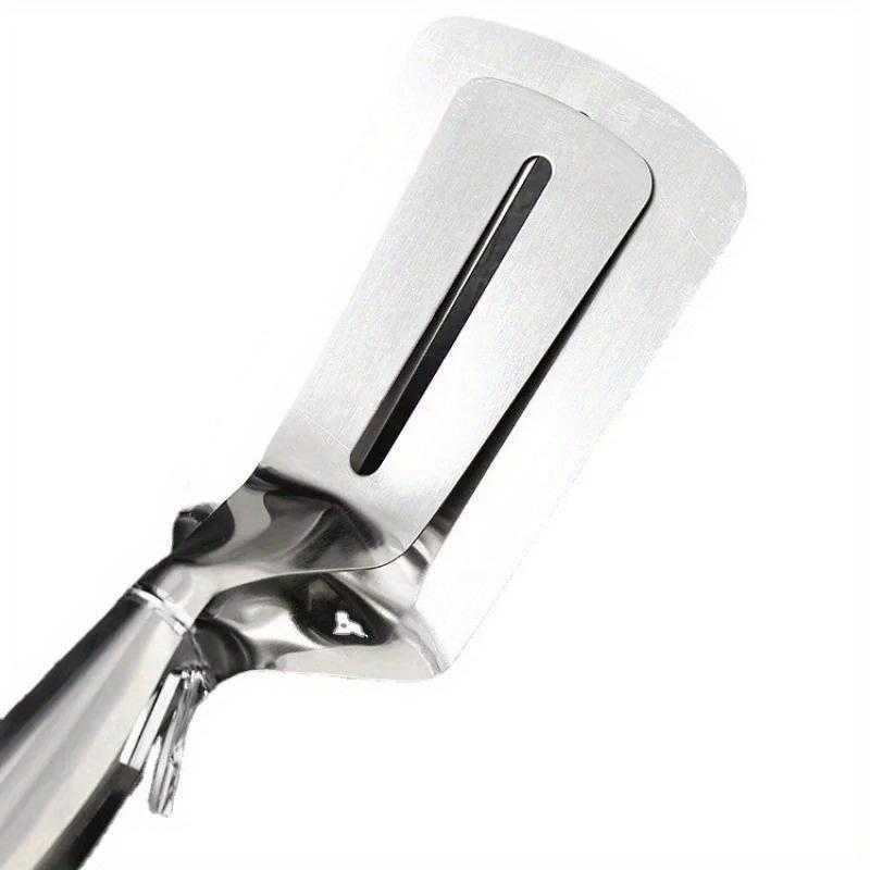 Velká nerezová lopata 304 se steakovou sponou a zesílenou grilovací špachtlí na vaření ryb