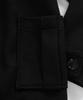 ASON Allo Hood Long Coat / Black