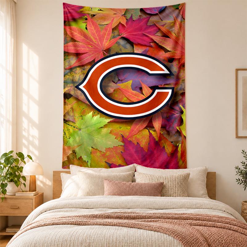 Chicago Bears Tapestry highquality for decorating living room bedroom dorm walls ideal as bedroom wallart orholiday gift