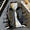 American retro Maillard jacket men's spring new trendy brand loose and versatile locomotive suede jacket