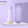 Women's Portable Anti-Ultraviolet Mini Sun Umbrella with Sunshade & Logo Print Option