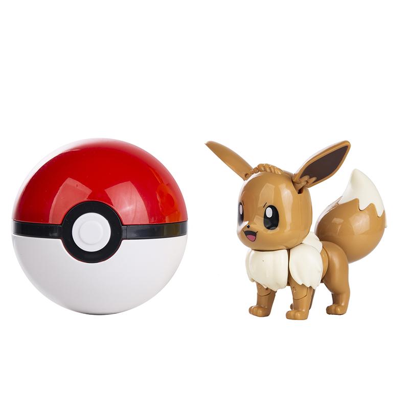 About Pokemon Anime Figure Charizard Pikachu Gyarados Pocket Monster Figure Pokeball Action Deformation Toy Model Children Gift