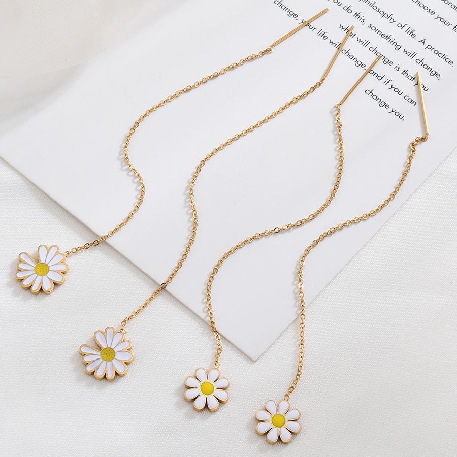 Women's Simple Heart and Butterfly Pearl Earrings - Titanium Steel Ear Wire for Fashionable Commute