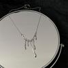Cold Wind, Liquid Water Droplets, Lava Necklaces, Women's Light Luxury, Niche Ins Trend, Cool Hip-hop Sweatshirt Chains, Hot Girl Accessories Trend