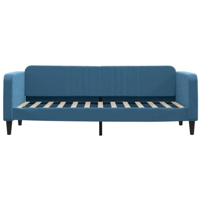 VidaXL Daybed Blue 80x200 Cm Velvet 354078