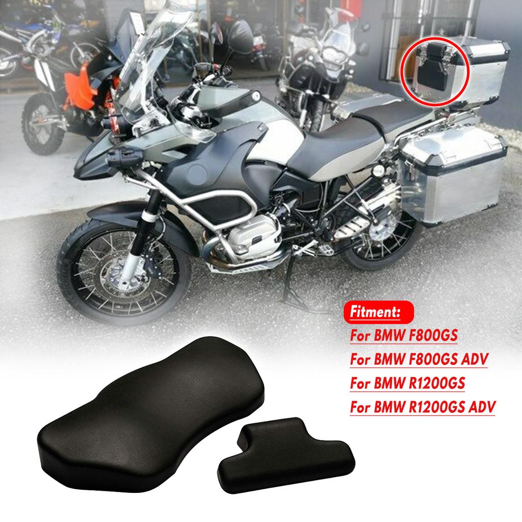 thumbnail interactive-video image 1 of Joyzan Motorcycle Backrest, Universal Motorbike Top Box Back Rest 1 of 9