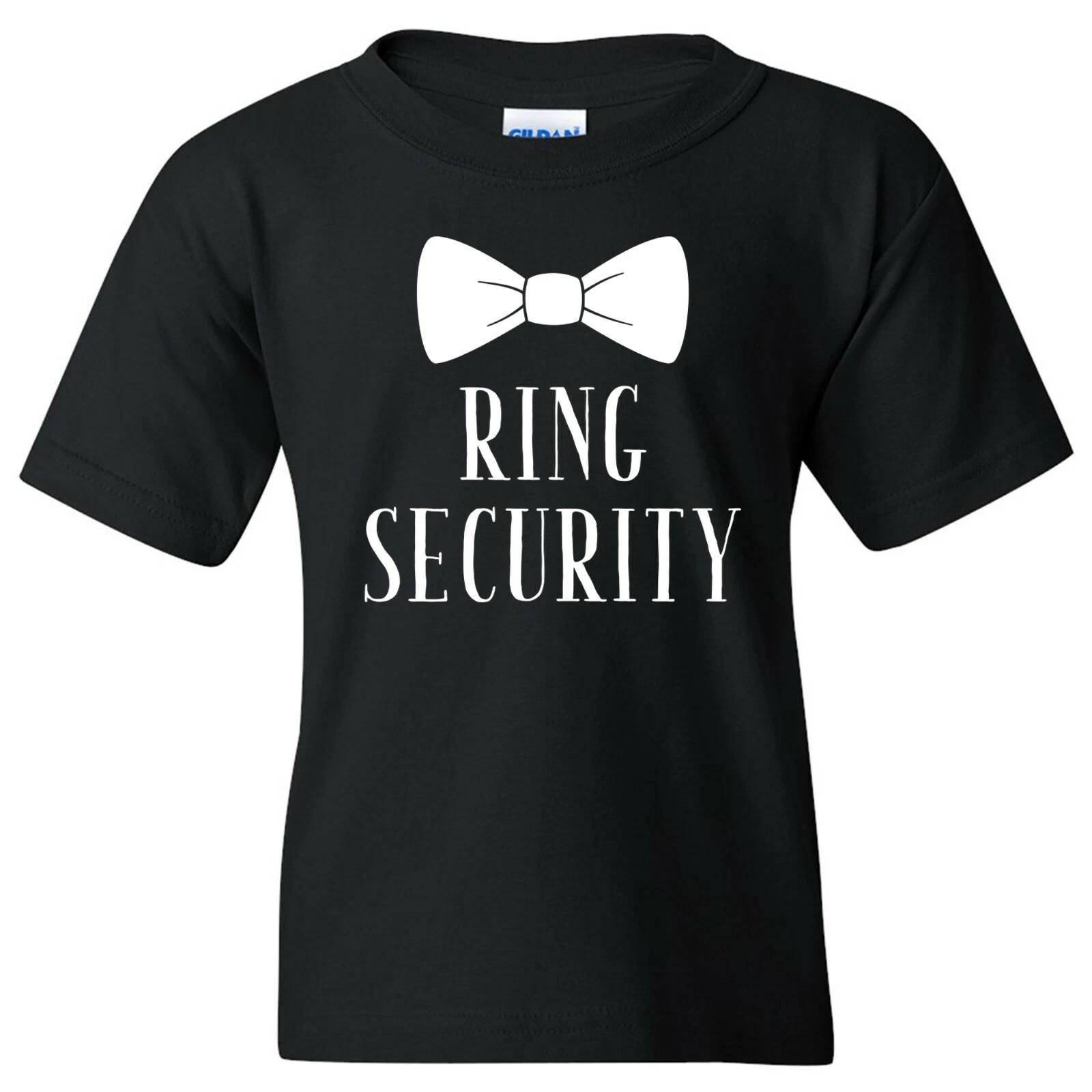 Ring Security - Wedding Ring Bearer Ceremony Reception Youth T Shirt M