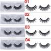 1 Pair Natural False Eyelashes Soft 3d Mink Lashes Volume Long Thick Eyelash Women Makeup Tools Gift