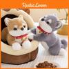 Shiba Collar Inu Puppy Animal Simulation Plush Toy Ornaments Pillow Gift