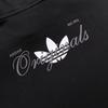 Adidas Originals Trefoil Logo Print Hoodie Men Tops Black IM1207