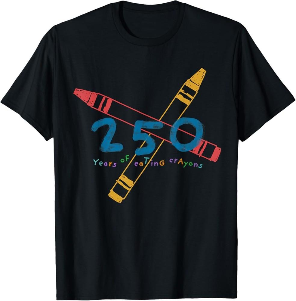 United States Marine Corps 250 Years Of Eating Crayons T-Shirt XL