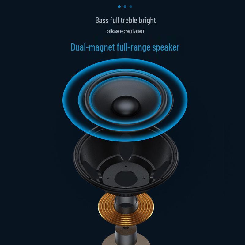 Wired Desktop Computer Speakers with Subwoofer - Mini Pair for PC and Laptop Home Use