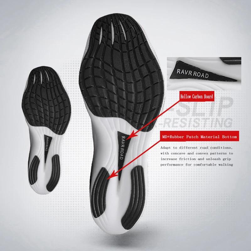 Men's Running Shoes Cushioning Carbon Plate Sports Shoes Marathon Professional Sneakers Unisex Training Shoes Tennis Shoes