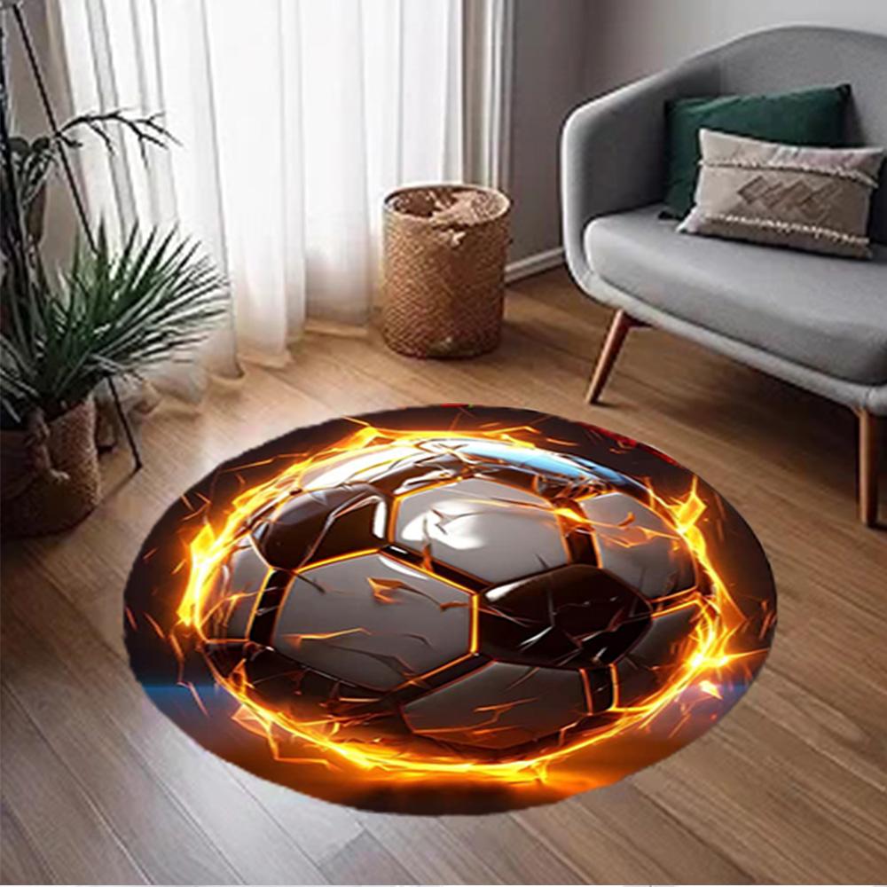 1 stuks Voetbal vloerkleed huis tapijt antislip ontwerp voor kantoor decoratie cadeau woonkamer slaapkamer