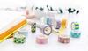 Yubbaex Mini Rainbow Line Masking 10mm Wide x 24 Perfect for Gift DIY and Notebook Decorations Tape, Rolls, Thin, Wrapping, Crafts,