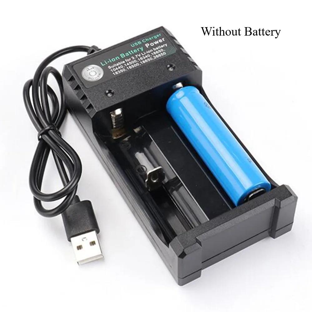 

2/4 Slots 18650 Battery USB Charger 3.7V Rechargeable Lithium 110V/220V 14500 16340 16650 14650 18350 18500 Li-ion Batteries