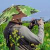Portable Rain Umbrella Hat Foldable Outdoor Fishing Sunshade Waterproof Camping Headwear Beach Head Umbrella Hats Fishing Hat