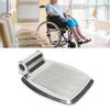 Wheelchair Foot Pedal High Strength Aluminium Alloy Wear Proof Wheelchair Footrest Footplate