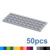 High-Quality 50Pcs High-Quality 4X10 High-Quality Dots Self-assembly High-Quality Building High-Quality Blocks High-Quality Thin High-Quality