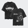 Jujutsu Kaisen Gojo Satoru T-shirt for Men Clothing Manga Graphic Washed Oversized Cotton Streetwear Short Sleeve Tee Shirt