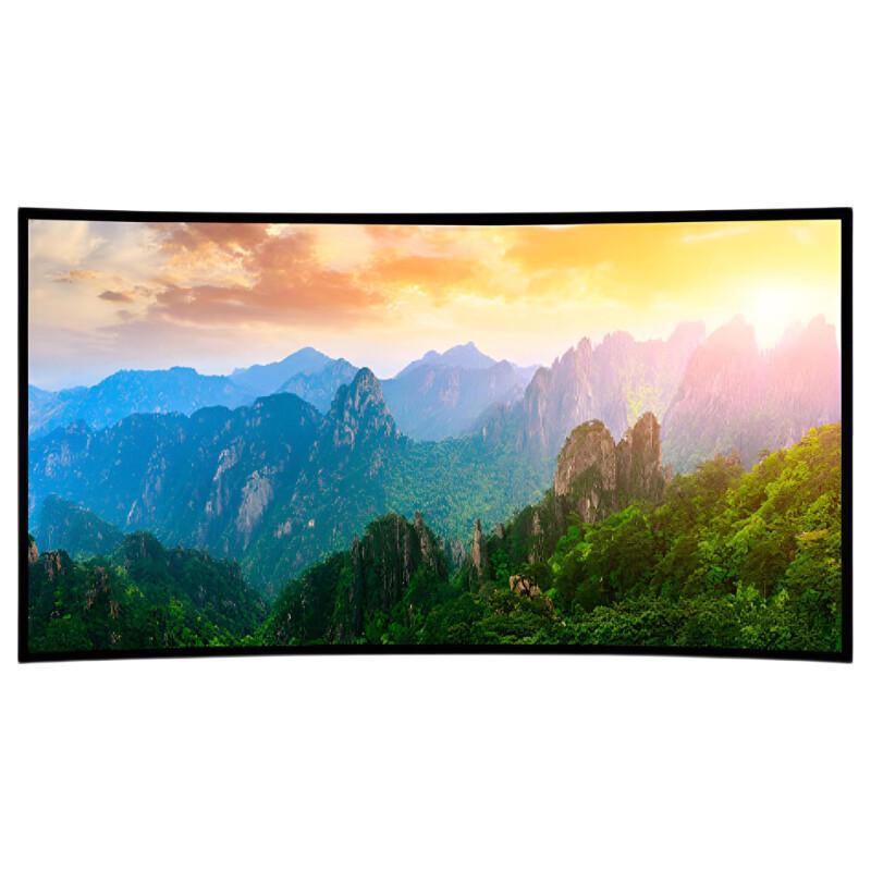 IN&VI 150-inch 16:9 Curved Frame Acoustic Transparent Projector Screen